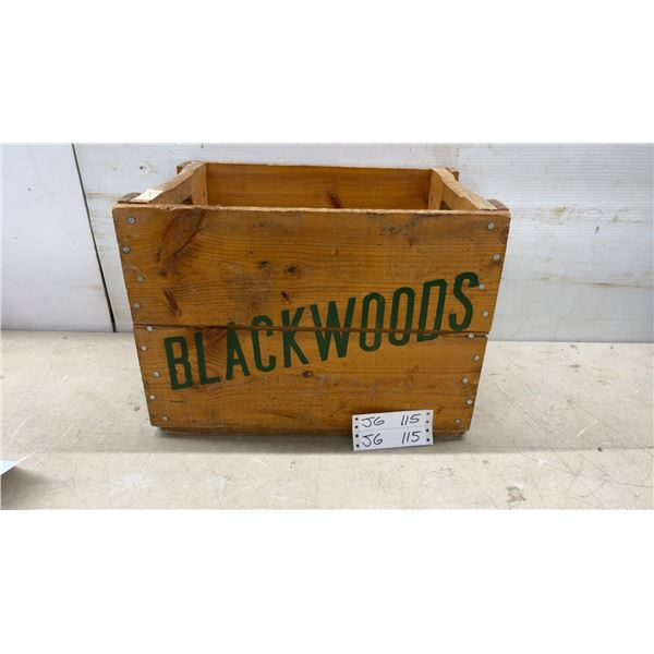 Blackwoods Beverages, Wpg. Mb.872 (1965) Drink Crate