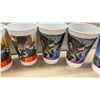Image 3 : 8 McDonald's Batman Returns Drink Plastic Cups, 1992