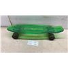 Image 1 : Vintage 22-1/2" Transparent Green Penny Board, Mini Cruiser Skateboard
