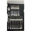 Image 4 : 1920s 36pc of La Touraine Silver Plated Flatware, Internal Silver Roger's XII