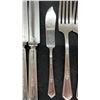 Image 6 : 1920s 36pc of La Touraine Silver Plated Flatware, Internal Silver Roger's XII