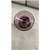 Image 5 : Set of 10 Indiana Glass Colony Kings Crown Thumbprint Pattern, Amethyst 4-1/2" Juice Glasses