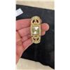 Image 5 : Isaac Mizrahi Gold-Tone Crystal Bangle Bracelet Watch with Roman Numerals