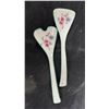 Image 2 : Old Foley Chinese Rose Pattern Bowl, Two Pitchers, and Serving Spoons