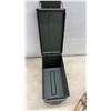 Image 6 : Traditional Wooden Snowshoe and .50 Caliber Army Green Metal Ammo Box