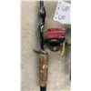 Image 2 : Collection of 4 Vintage Fishing Rods and Reels Including Johnson Laker Model 140 and More