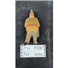 Image 1 : Hand-Carved Wooden Policeman Figurine with Sword 6"