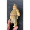 Image 5 : Hand-Carved Wooden Policeman Figurine with Sword 6"