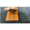 Image 5 : Chinese Needham Wood and Brass Portable Compass Sundial with Traditional Characters 4.5" from