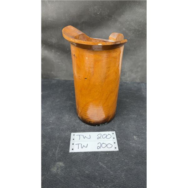 Woood Quart Pitcher, Early 19th Century