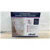 Image 2 : NewUniversal Raised Toilet Seat with Pivoting Armrest, 350-Pound Capacity & Medical Tub Bar