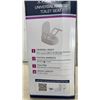 Image 3 : NewUniversal Raised Toilet Seat with Pivoting Armrest, 350-Pound Capacity & Medical Tub Bar