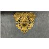 Image 2 : Royal Canadian Mounted Police Brass Badge Pin with Buffalo Head and Maple Leaves