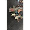Image 4 : Collection of Vintage Costume Jewelry Necklaces and Bracelet, 5 Pieces