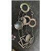 Image 7 : Collection of Vintage Costume Jewelry Necklaces and Bracelet, 5 Pieces