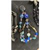 Image 4 : Assorted Costume Jewelry Necklaces with Glass and Stone Beads