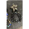 Image 5 : Assorted Costume Jewelry Necklaces with Glass and Stone Beads