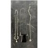 Image 2 : Collection of Costume Jewelry Necklaces with Pendant Charms