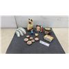 Image 1 : Royal Doulton Mugs, Limoges Minis, Goebel Shell, Siamese Cat, Lancaster Candy Dish, and More