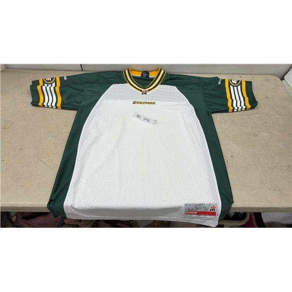 Reebok CFL Edmonton Eskimos Football Jersey Size 2XL