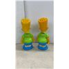 Image 3 : Vintage Simpsons Lot: Two 1990s Bart Banks, Homer Figure, and Christmas Ornament