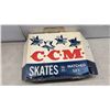 Image 5 : CCM Cyco Speeder Vintage Ice Skates with Original Box