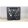 Image 1 : Large Lot of Winnipeg Jets Autographed Pucks in Inglasco Brand Display, Conner, Sheiffle, Perfetti