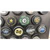 Image 5 : Large Lot of Winnipeg Jets Autographed Pucks in Inglasco Brand Display, Conner, Sheiffle, Perfetti