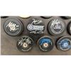 Image 6 : Large Lot of Winnipeg Jets Autographed Pucks in Inglasco Brand Display, Conner, Sheiffle, Perfetti
