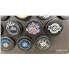 Image 7 : Large Lot of Winnipeg Jets Autographed Pucks in Inglasco Brand Display, Conner, Sheiffle, Perfetti