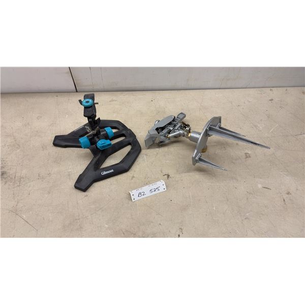 Gilmour Pulsating Sprinkler with Sled Base and Metal Spike Base Sprinkler