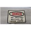 Image 2 : Quaker State Lubrication Centre Sign and Danger No Smoking Sign