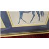 Image 5 : Framed Triple Print of Mounted Police Officers on Horseback 13 x 30"