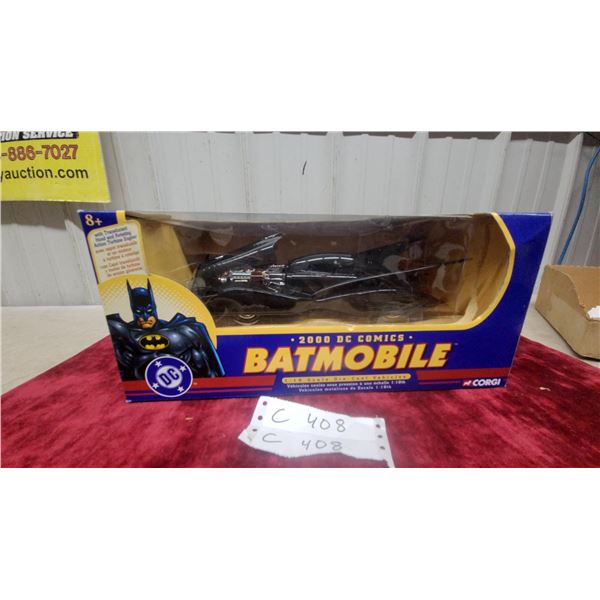 Corgi 2000 DC Comics Batmobile 1:18 Scale Die-Cast Vehicle with Box