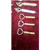 Image 2 : Vintage Advertising Can Openers Bottle Openers, Letter Opener and More