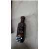 Image 3 : Antique Amber Glass Poison Iodine Bottle with Skull and Crossbones and Cork