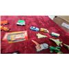 Image 2 : Lot of Diecast Toy Vehicles Including NASCAR, Military Jets, Trucks, and More