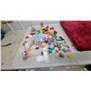 Image 1 : Assorted Miniature Toy Lot Figurines, Vehicles, and More