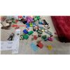 Image 5 : Assorted Miniature Toy Lot Figurines, Vehicles, and More