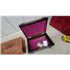 Image 3 : Collection of Decorative Wooden Boxes Jewery Boxes with Brass Hardware And