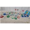 Image 4 : Collection of Vintage Barware Glasses Including Shea's and Manitoba 100 Commemorative