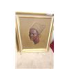 Image 5 : Pair of Tretchikoff Portrait Prints in Gold Frames24 X 28"