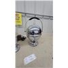 Image 3 : Vintage Chrome Vacuum Coffee Maker with Glass Globe and Matching Coffee Perculator