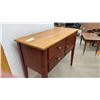 Image 2 : Two-Tone Wood Sideboard with Two Drawers and Cabinet Door 42 x 18 x 34
