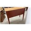 Image 5 : Two-Tone Wood Sideboard with Two Drawers and Cabinet Door 42 x 18 x 34