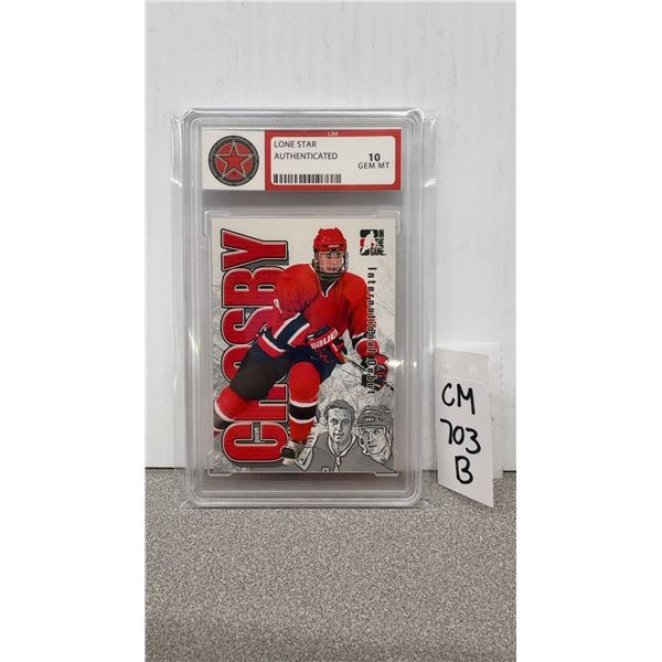 Graded Sidney Crosby Pre Rookie Card