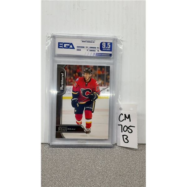 Graded Johnny Gaudreau Calgary Flames Card