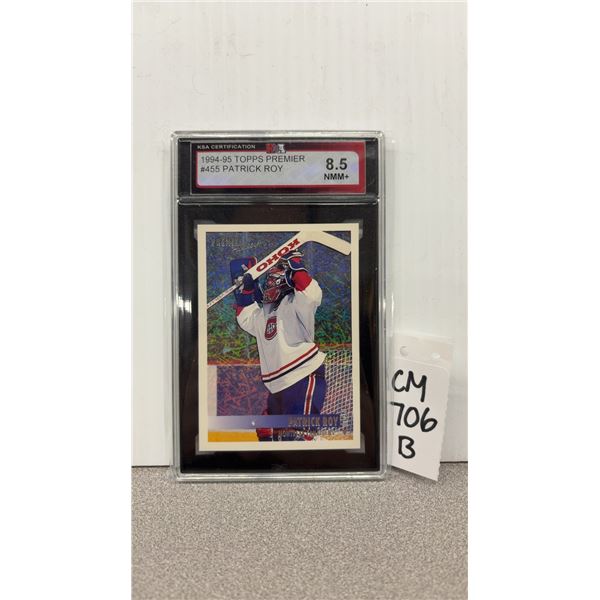 Graded Patrick Roy Montreal Canadiens Card