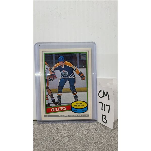 Mark Messier Edmonton Oilers Card