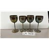 Image 1 : Silver Plated Goblet Set
